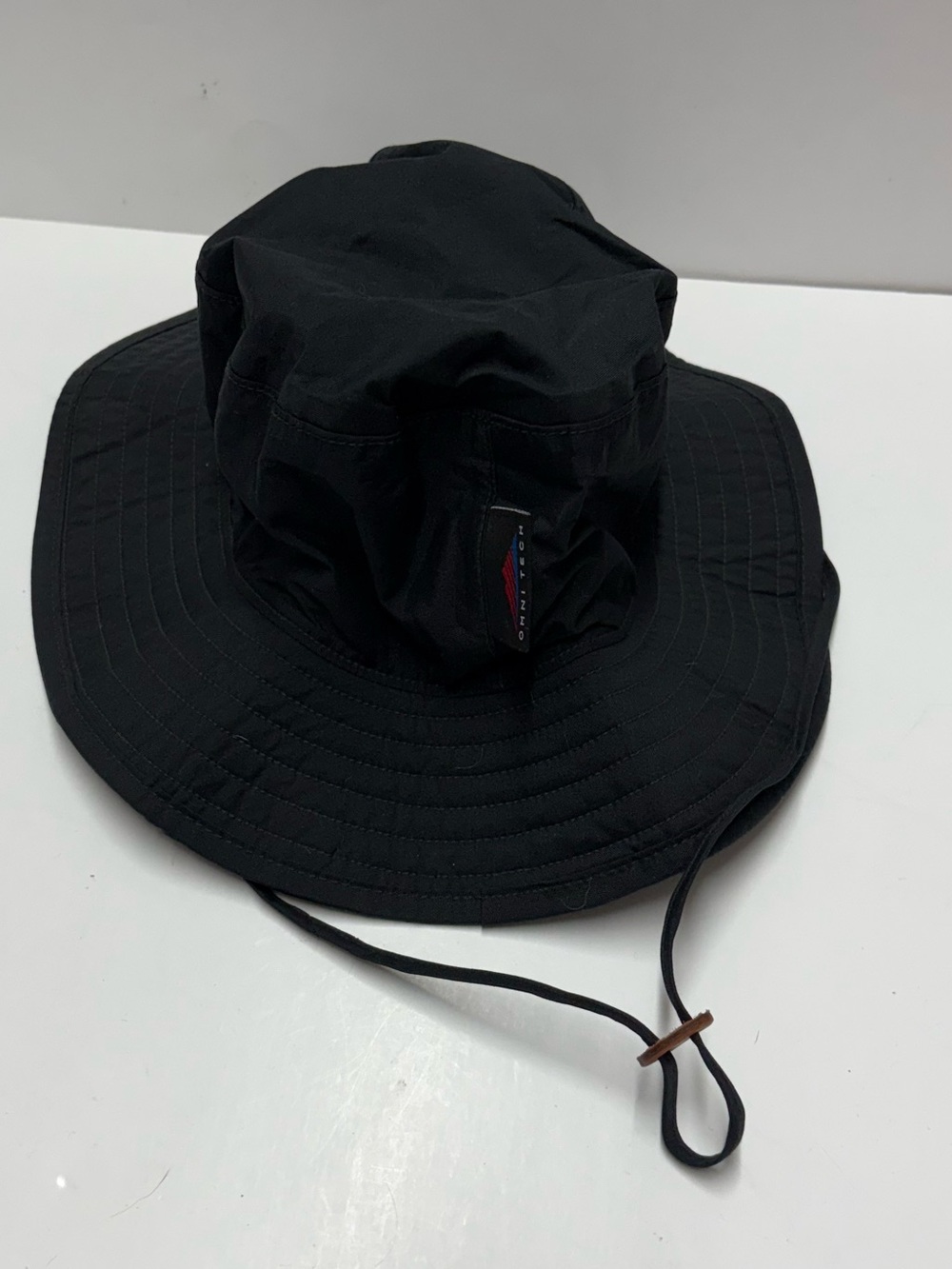 Columbia Omni Tech Black Bucket Sun Hat Size Small Unisex